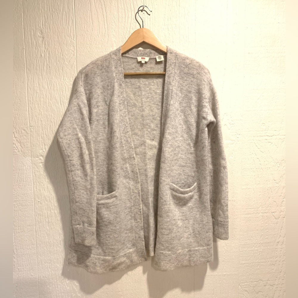 Levi’s Wool Blend Open Front Cardigan